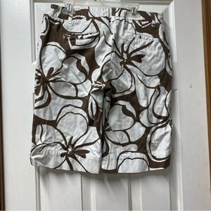 New York & Company Manhattan Chino Shorts - Navy and White 6